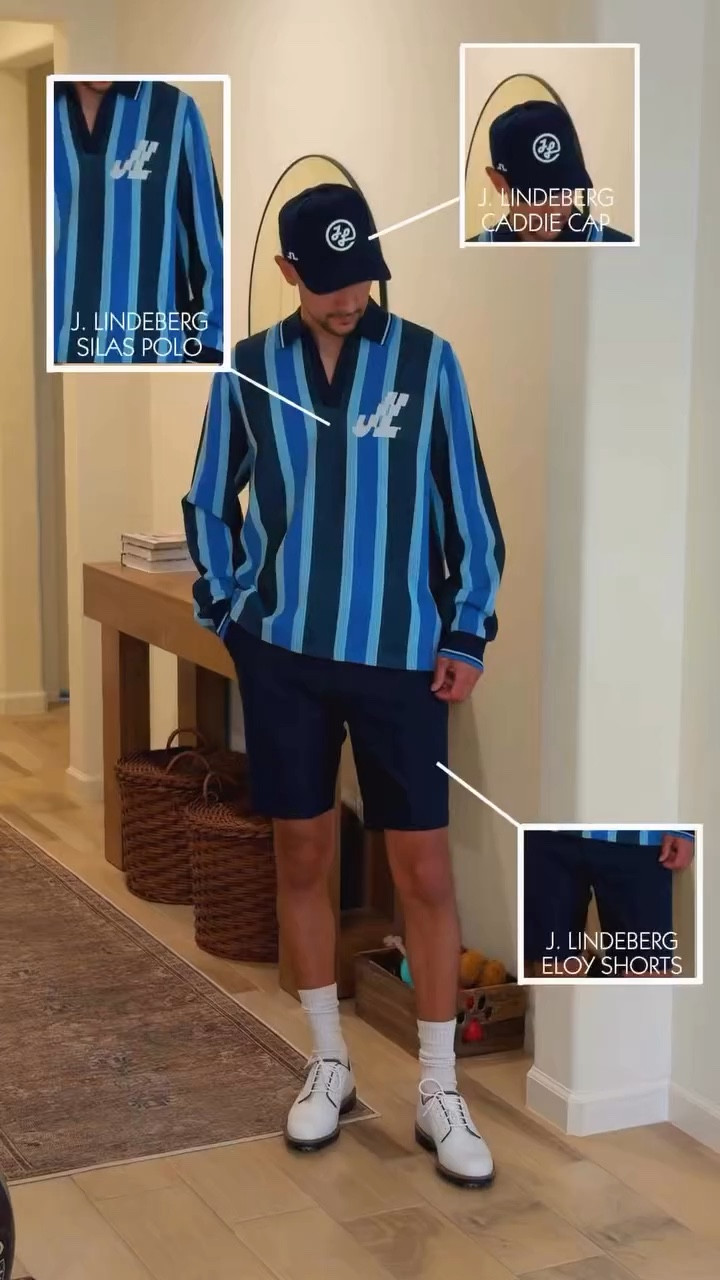 @jlindebergofficial SS26 is on 🔥. Look your best on and off the course with this fit. 

#golf #trendygolf #trendygolfusa #jlindeberg

#LTKootd #LTKMens #LTKActive