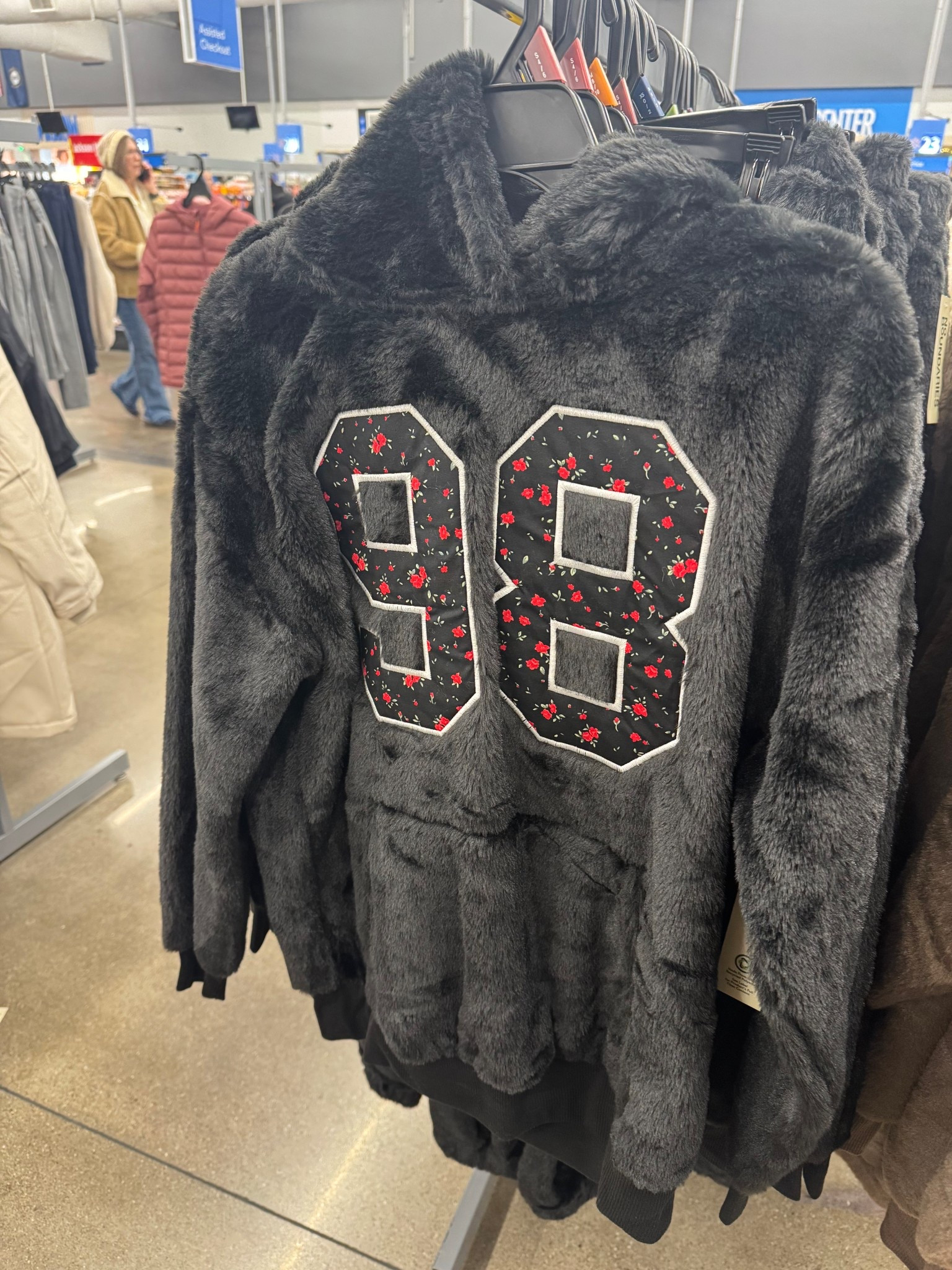 Walmart No Boundaries Faux Fur Graphic Hoodie, Women's / No Boundaries Faux Fur Pants, 29'' Inseam, Women's 

#LTKFindsUnder50 #LTKootd #LTKSeasonal