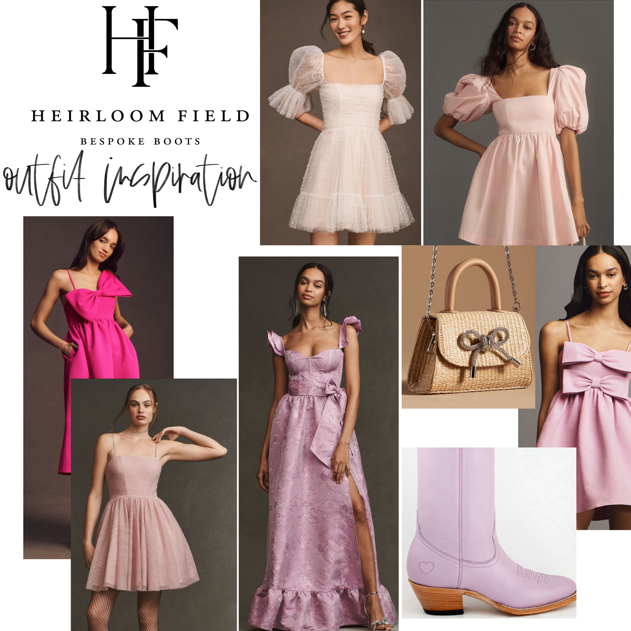 Inspired by the Heirloom Field Boots 💕

Choosing one piece to start with & build from always helps with outfit selections. Choose a piece you love!

These are a few pieces in my cart that I would love to pair with pink, lavender, bone, or black Heirloom Field Boots.  

Ps. You can never go wrong with shades of pink, mauve, lavender, blush, or ivory. Linking exact items here.


#LTKshoecrush #LTKstyletip #LTKbeauty