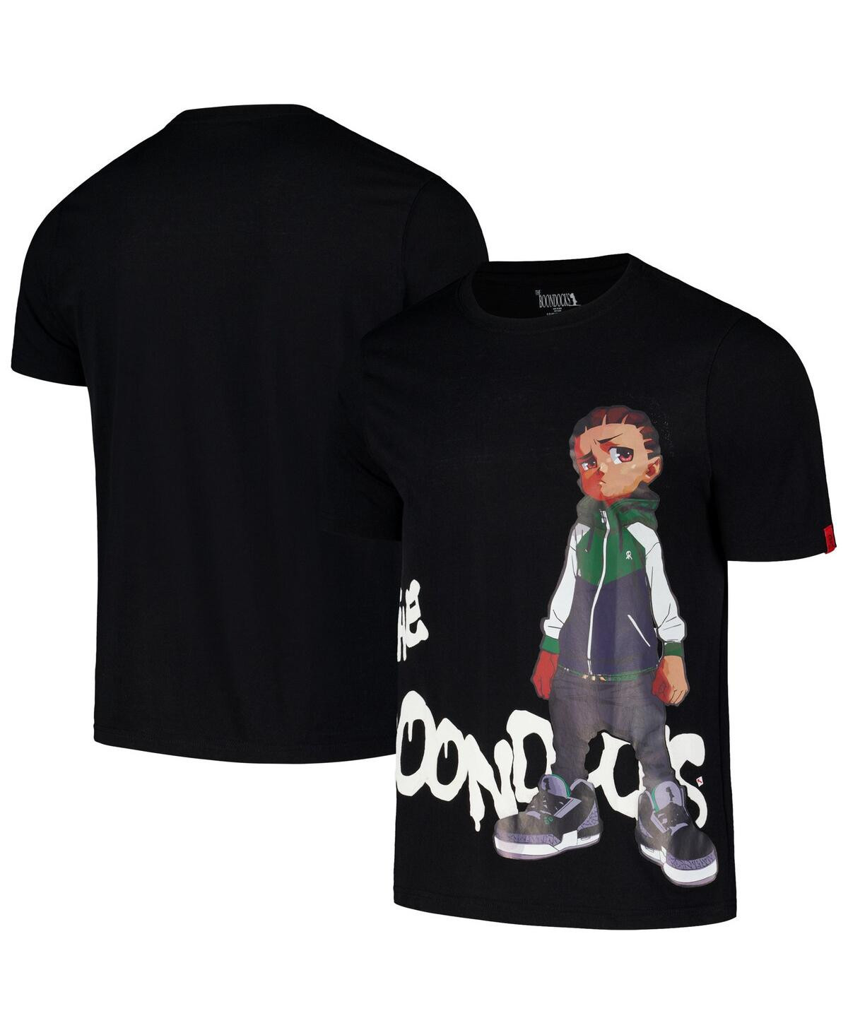 Virtual Thread Men's Black The Boondocks Riley Graffiti T-Shirt - Black | Macy's