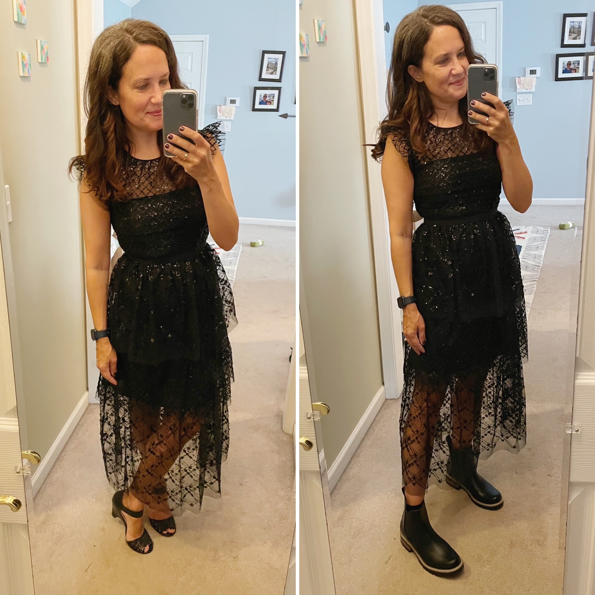 Deciding which shoes to wear with this dress for fashion week

#LTKSeasonal #LTKparties #LTKover40