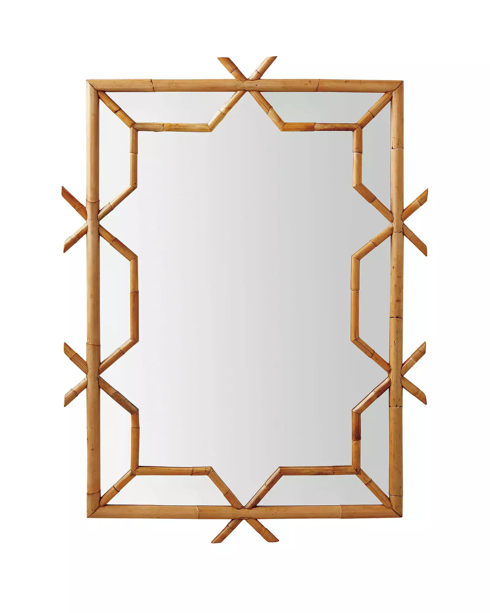 Lanai Rattan Mirror | Serena and Lily