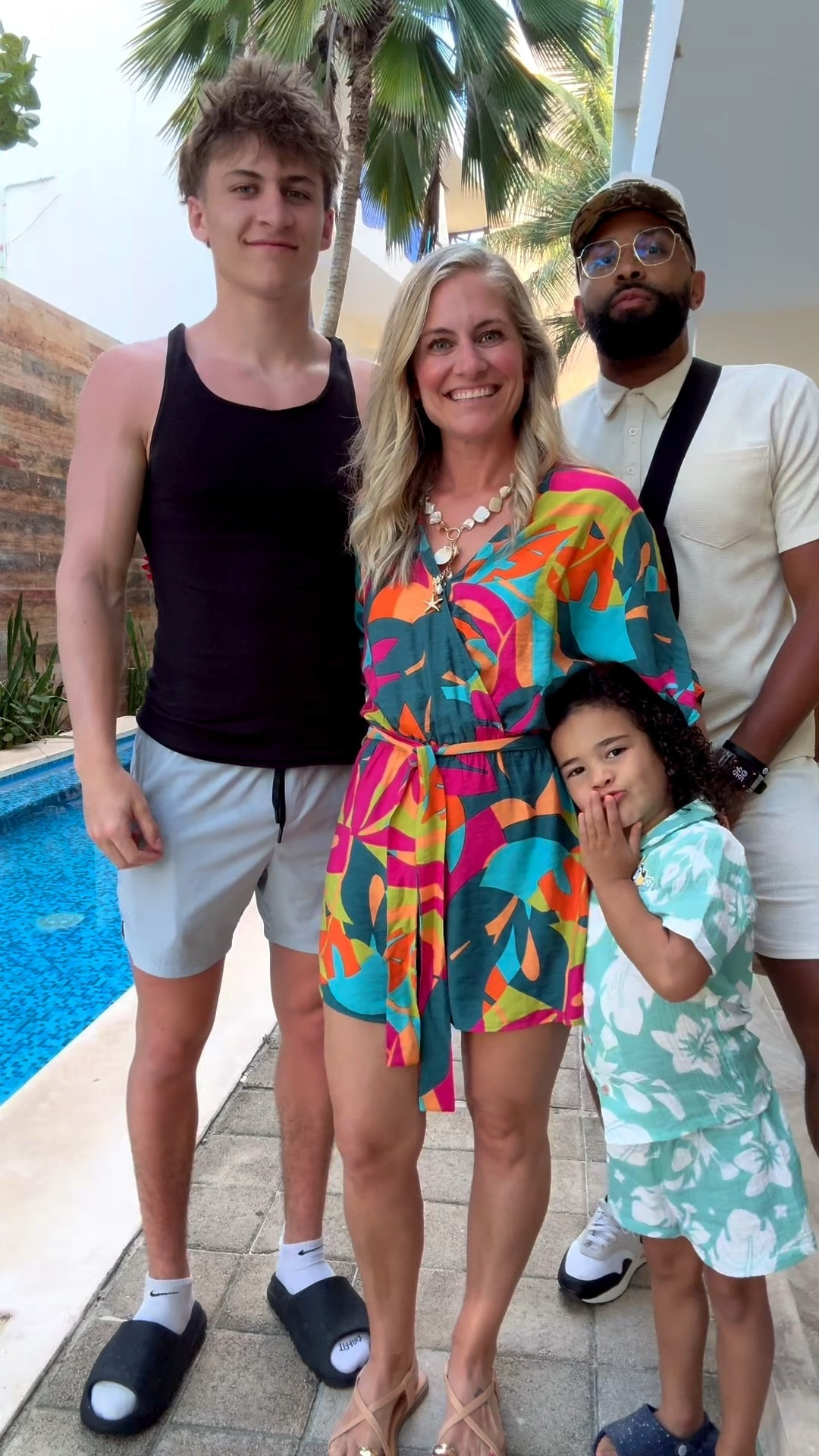 5 year old birthday dinner fits in #islamujeres wearing my cute @Cupshe romper. 

Use code JUSTAKEYATHEART15 for the hubs sling that he brings on ever vacation from Canvelle. Best travel and mom bags ever  

Wearing a small in the romper 

#LTKOver40 #LTKPetite #LTKTravel