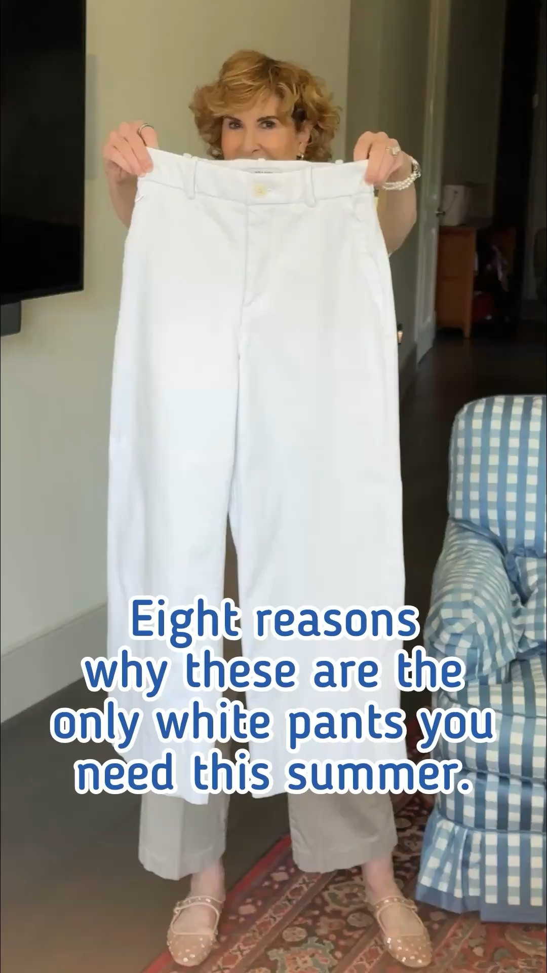 These white pants are everything I want in a summer staple: polished, flattering, and incredibly comfortable. The 4-way stretch fabric and built-in smoothing panel give you that confident, pulled-together feel, while the tailored details like the zipper, button closure, and sleek pockets elevate the look. They strike that perfect balance of easy and elevated, so you always feel put together without even trying.

#LTKOver40 #LTKgrwm #LTKSeasonal