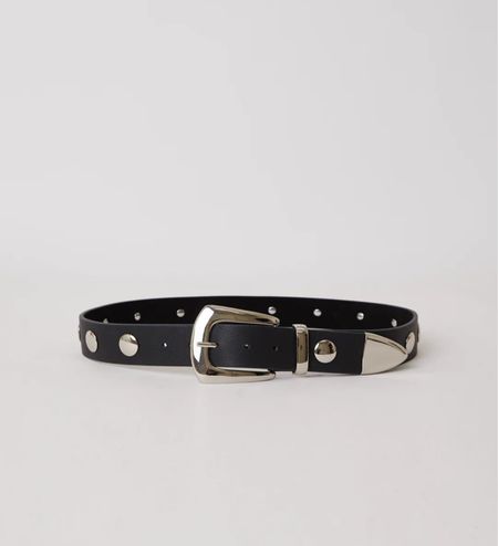 Studded belts 
Khaite Benny belt look for less 

#LTKfindsunder100