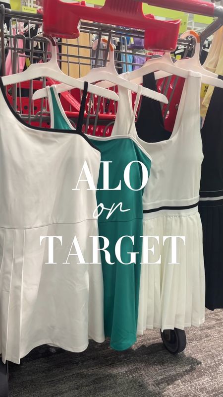 Alo or Target? These look for less finds are GOOD and are giving major Alo yoga vibes! 👏🏼 Under $40 active dresses. Knee and mini lengths. 

Active wear. Tennis dress. Alo look for less. Target finds. 

#LTKStyleTip #LTKActive #LTKFindsUnder50