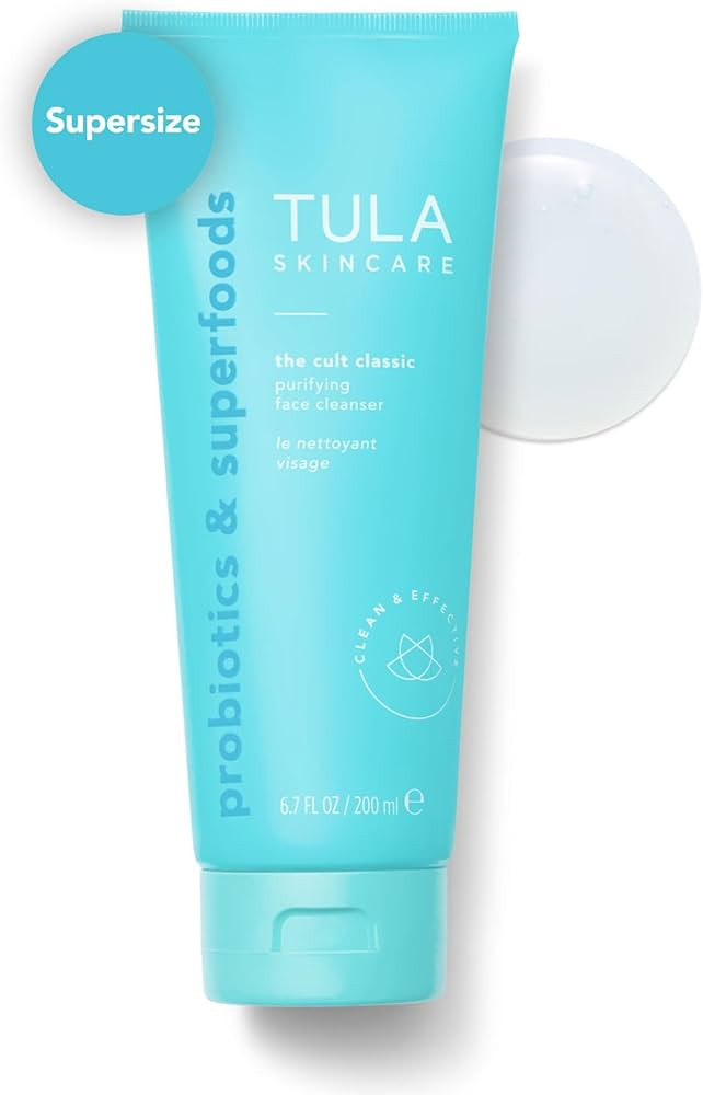 TULA Skin Care Cult Classic Purifying Face Cleanser - Gentle and Effective Face Wash, Makeup Remo... | Amazon (US)