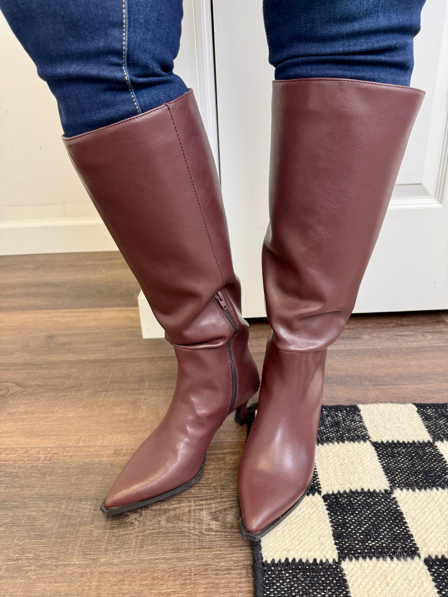 Perfect boots for my wide calf girlies!! 

#LTKFindsUnder50 #LTKPlusSize #LTKMidsize