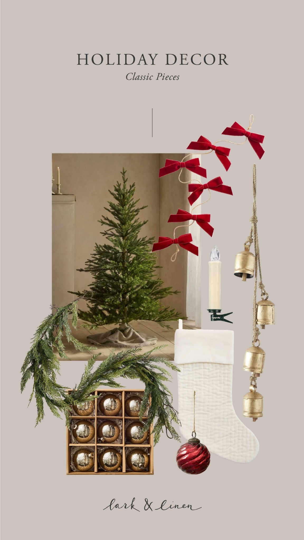 Classic holiday decor 

#LTKSeasonal #LTKHome #LTKHoliday