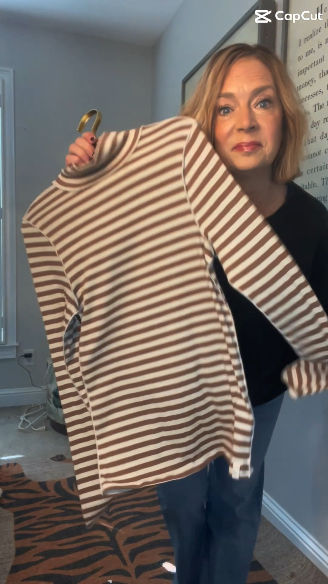 Official uniform currently = High-waisted denim + Fitted turtleneck. I keep reaching for this combo and it’s working for style + warmth. Yes, this is what I’m going with. 👖🐢 

Mother Denim Kick It Jeans, Kick It Relaxed Straight Jeans, straight leg jeans, high waisted denim, premium denim, everyday jeans, Jo Malone Sandalwood & Spiced Apricot, Jo Malone cologne, warm winter fragrance, signature scent, Free People striped turtleneck, striped turtleneck top, layering essential, Amazon faux fur coat, teddy coat, cozy winter jacket, Amazon fashion finds, Lululemon Everywhere Crossbody Bag, hands free crossbody, casual crossbody bag, suede clogs, Amazon clogs, Birkenstock inspired clogs, cozy slip on shoes, ruffle socks, cute everyday socks, Freyrs sunglasses, statement sunglasses, neutral outfit, casual chic outfit, elevated casual style, everyday outfit inspiration, fall winter outfit, classic style, modern casual, over 40 fashion, over 50 style, midlife fashion, women’s everyday style

🐢 Comment PIXIE to shop.
🖤 Follow SHOPPIXIECO in the LTK app for more posts (Get the app: @shop.ltk )
👖If you love looks with jeans, make sure you’re following @shoppixieco 

#LTKOver40 #LTKgrwm #LTKootd