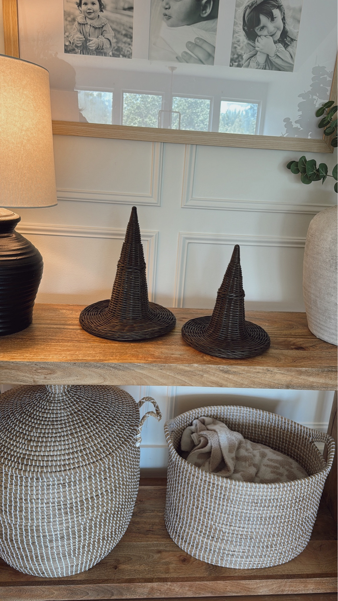 The cutest wicker witch hats just restockedd

#LTKSeasonal #LTKHome #LTKFindsUnder100