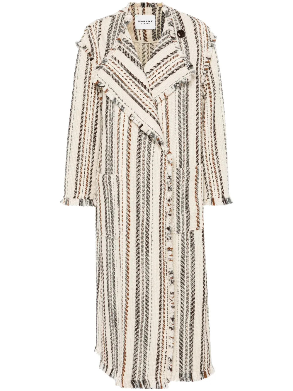 MARANT ÉTOILE Inita Coat | Neutrals | FARFETCH | Farfetch Global