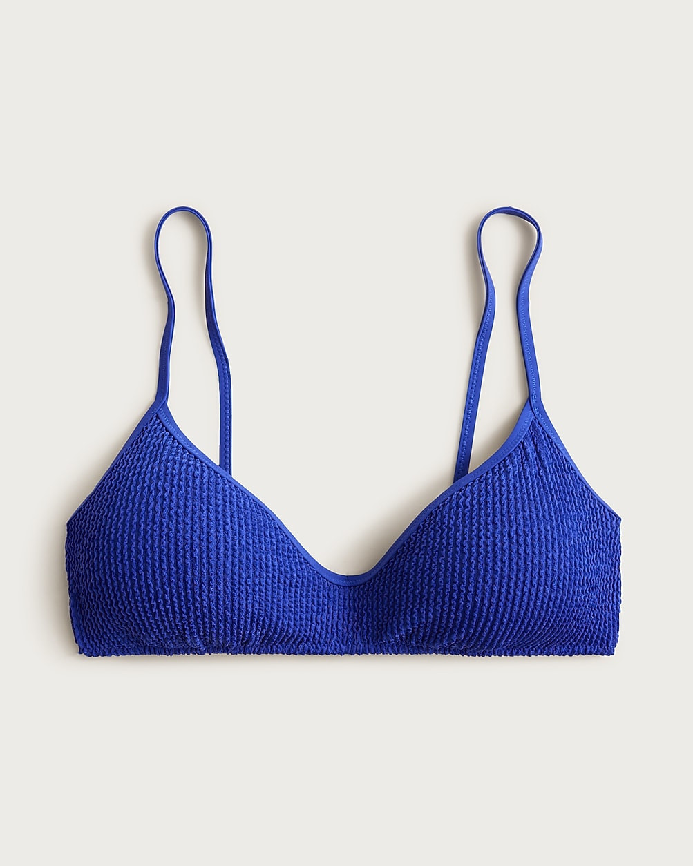 Odessa scrunchie bikini top | J. Crew US