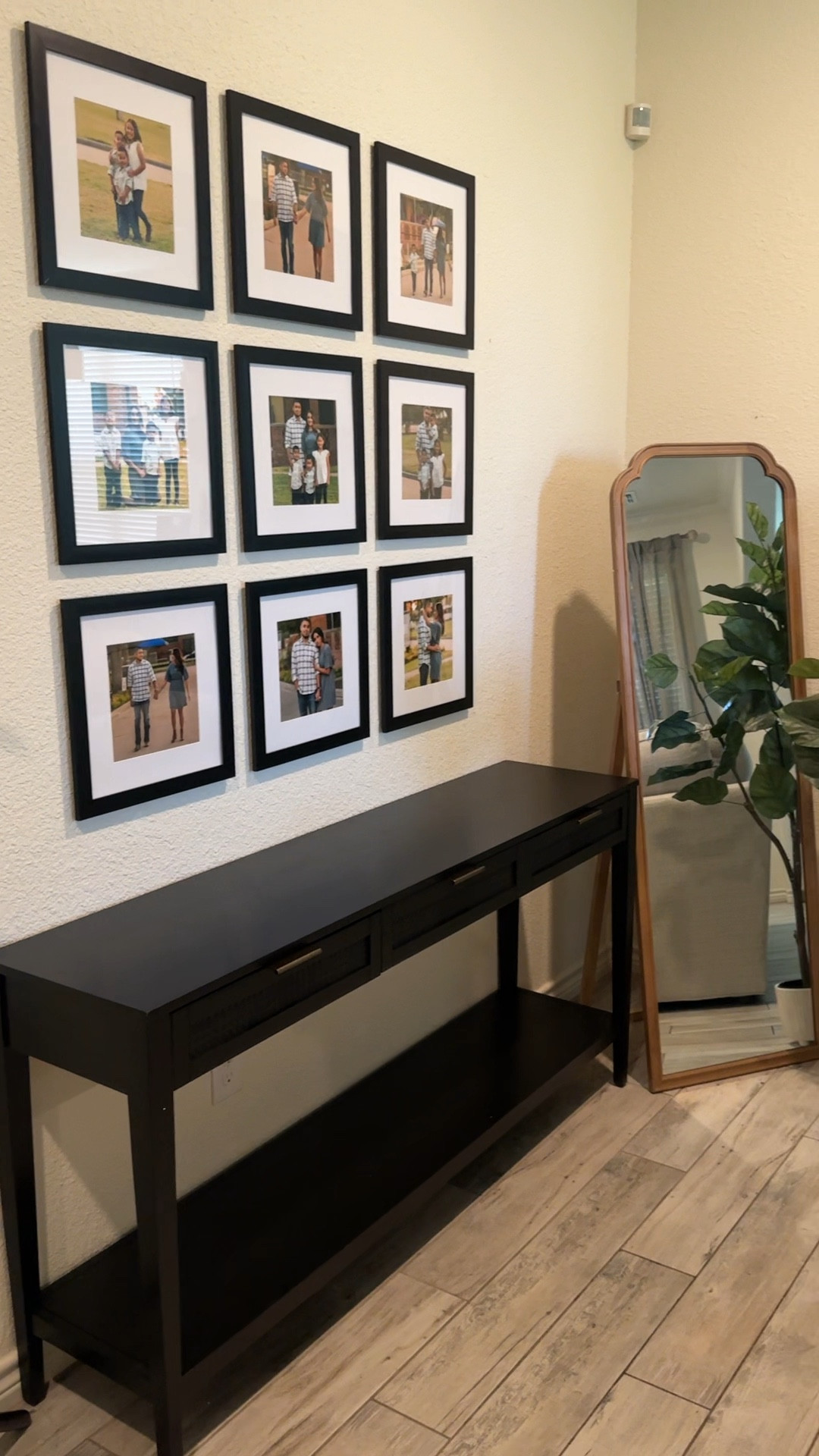 In love with my new console table! Cant wait to style it for everyday and upcoming holidays! #targetfinds