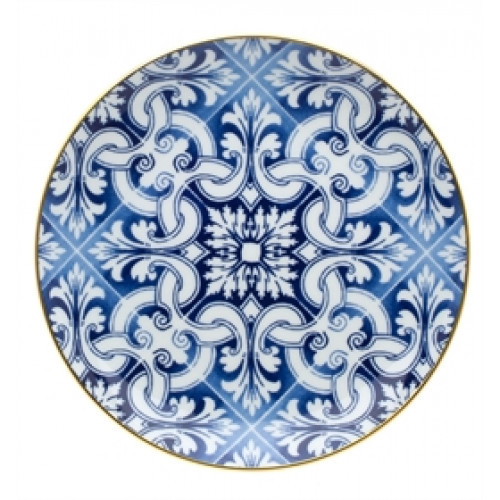 Vista Alegre Transatlantica Dessert Plate 0.8 H x 7.7 L x 7.7 W in | Gracious Style