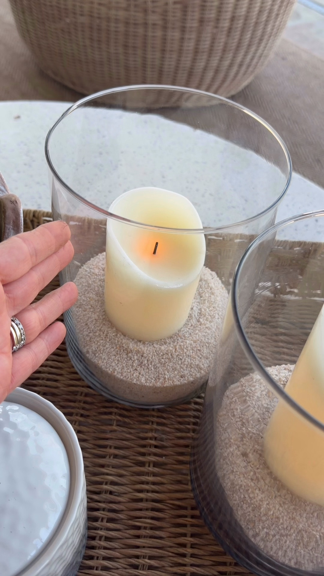 Set of two glasses vases so affordable 

#LTKHome