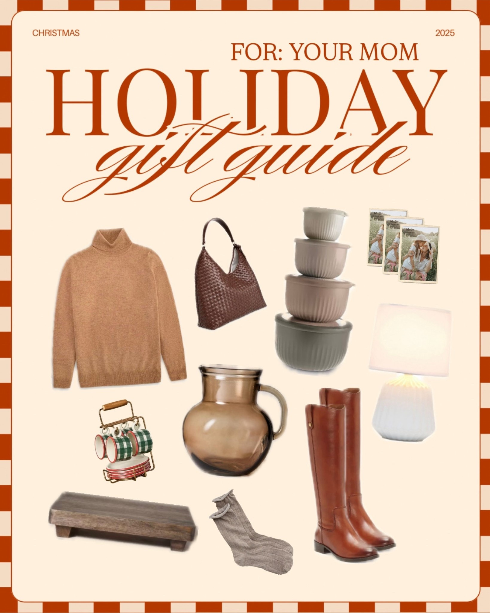 gifts for your mom, step mom, or mother in law! 🤎