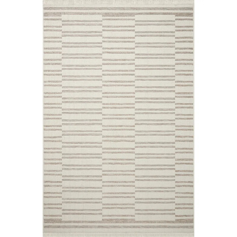 Malibu Brown/Beige Indoor / Outdoor Area Rug | Wayfair North America