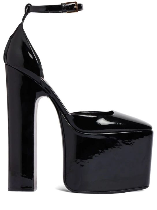 180mm Discobox patent leather pumps | Luisaviaroma