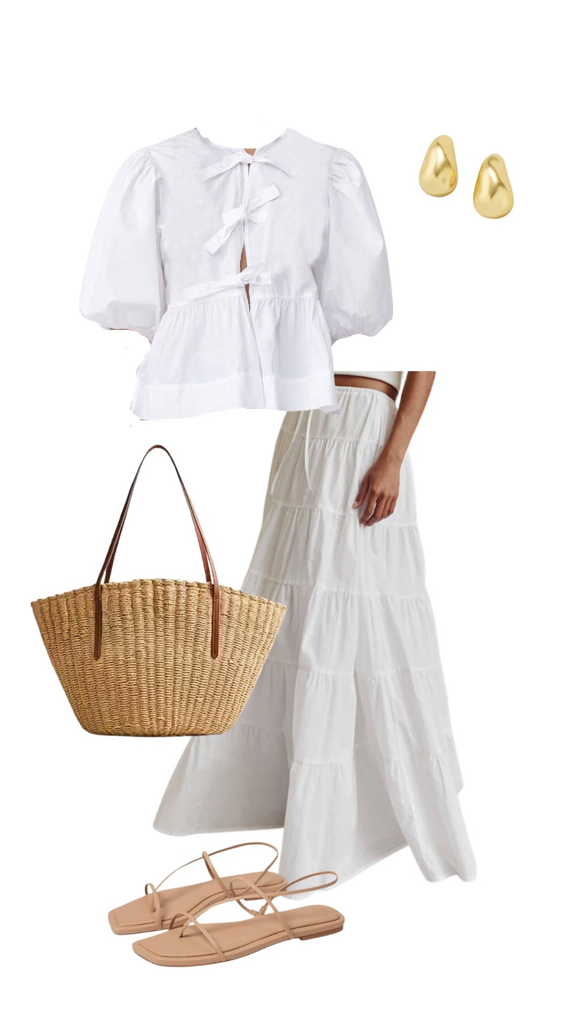 All cream and white outfit! Amazon fashion, maxi skirt, tote bag

#LTKShoeCrush #LTKStyleTip