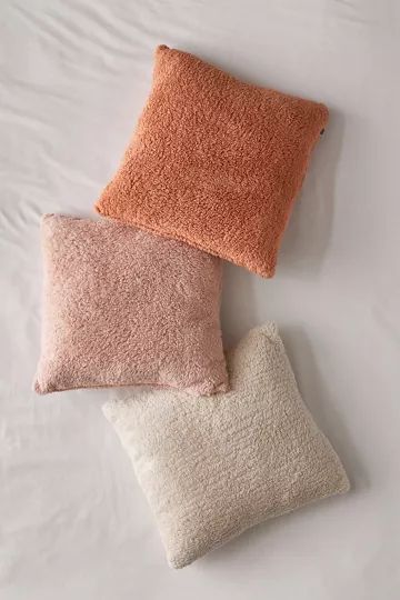 Amped Fleece Throw Pillow | Urban Outfitters (US and RoW)