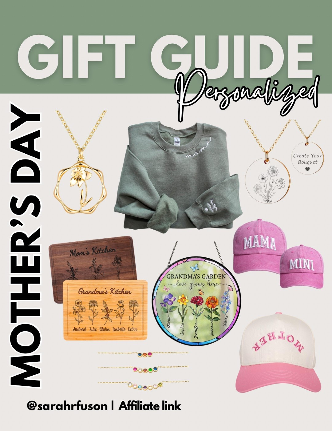 Personalized mom gifts for Mother’s Day!
•••
Gifts for mom | gifts for mothers | gift guide for mom | gift ideas for moms | 

#LTKKids #LTKGiftGuide #LTKFamily