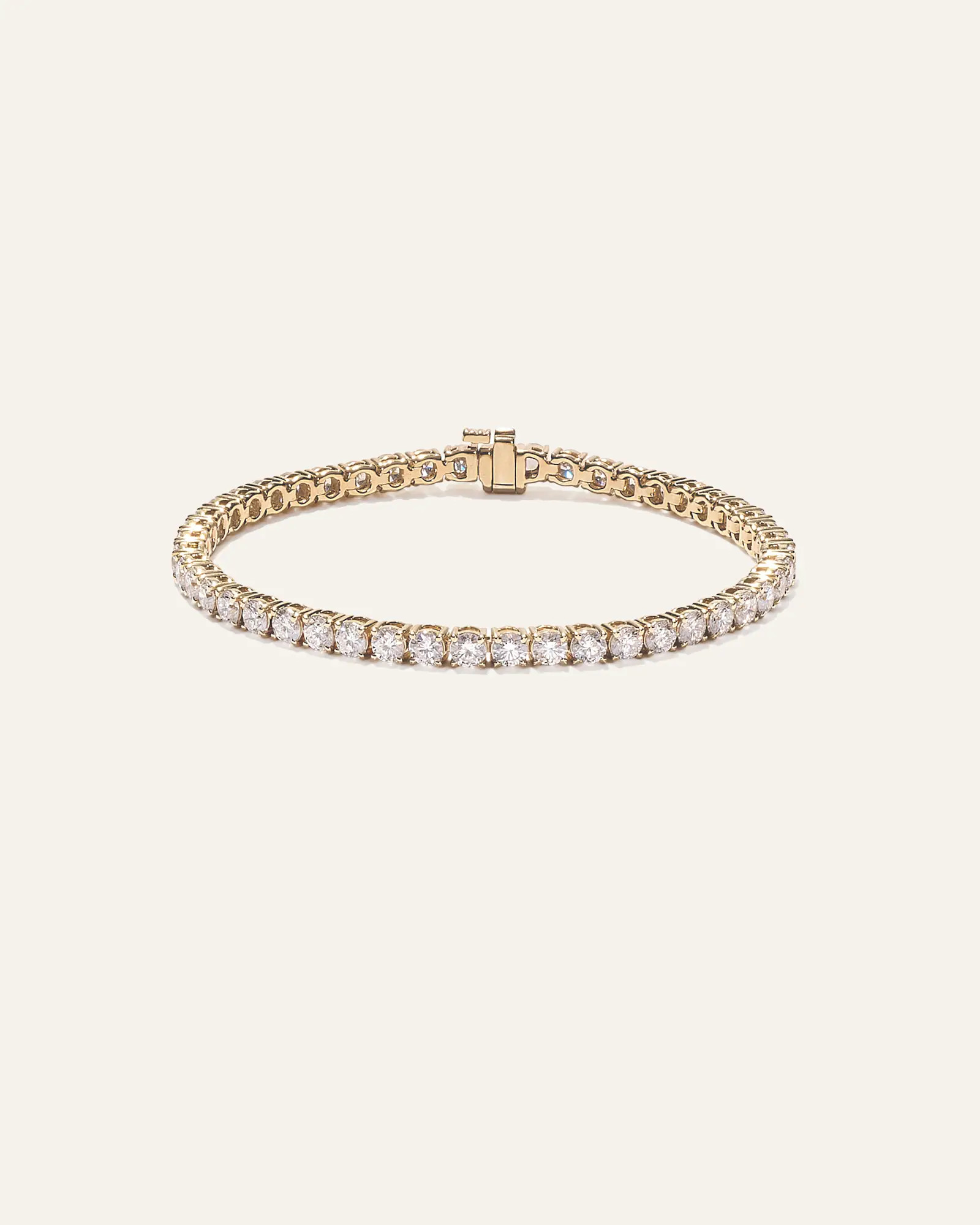 14K Gold Lab Grown Diamond Tennis Bracelet in Yellow Gold | Quince