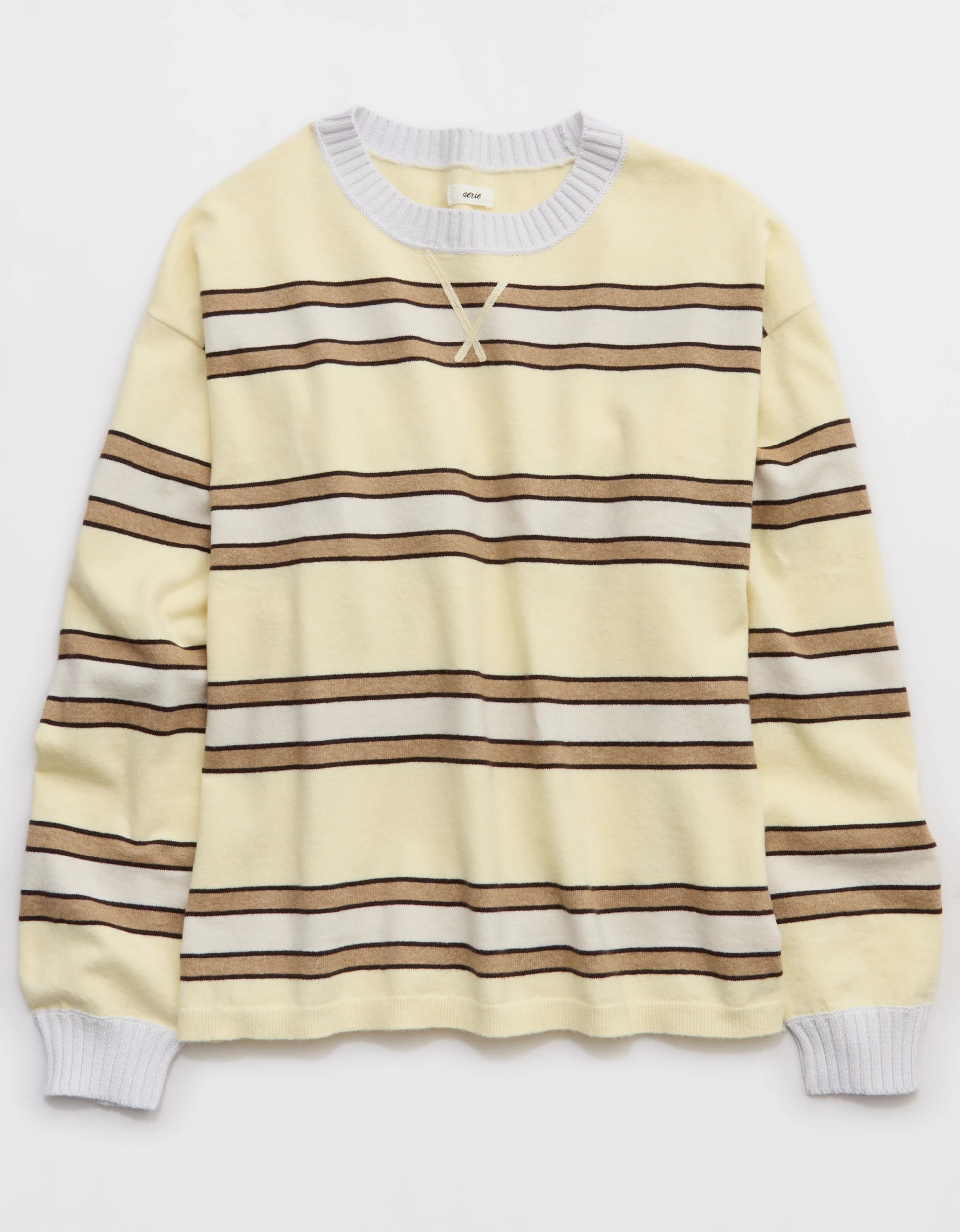 Aerie Sunday Soft Crew Sweater | American Eagle Outfitters (US & CA)