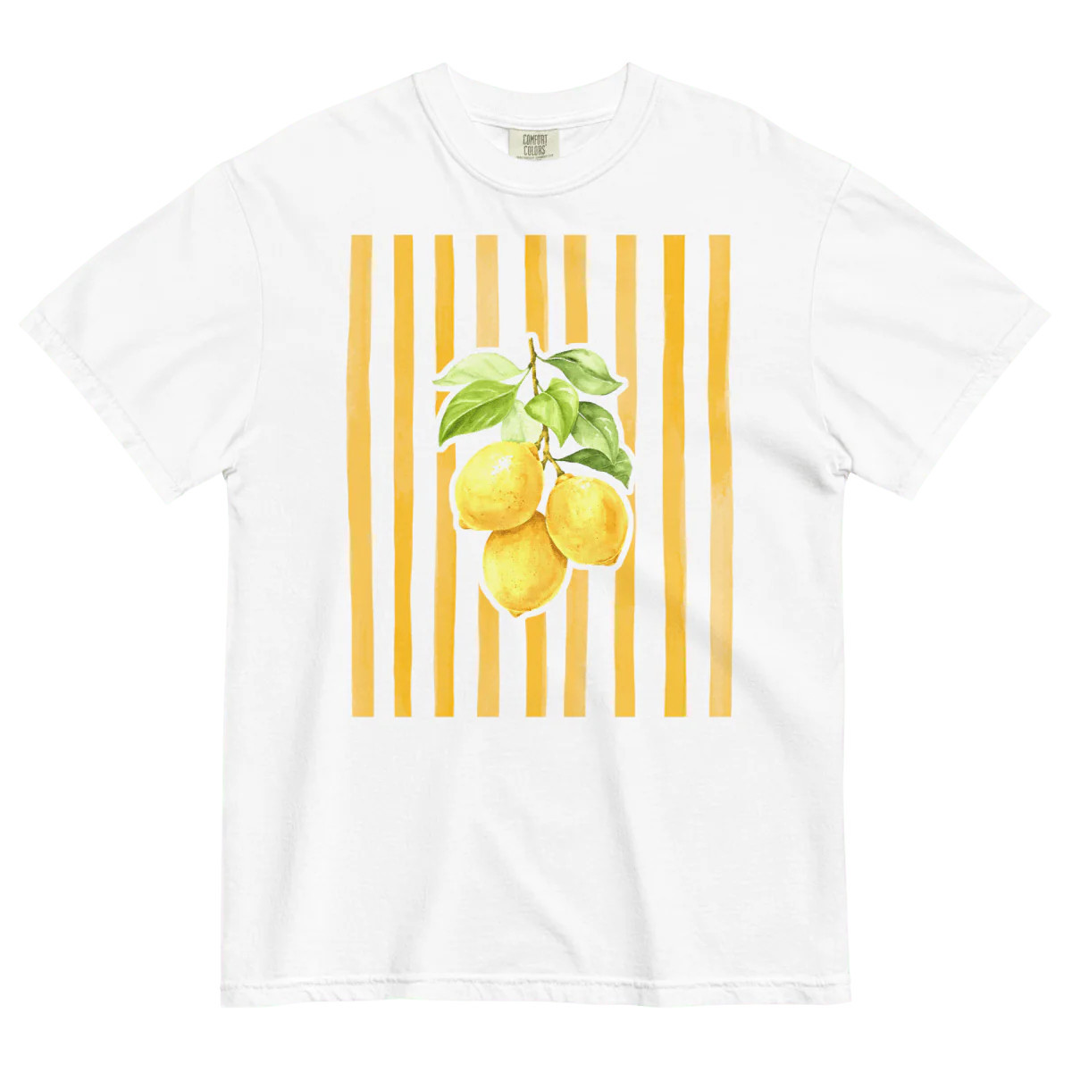 Lemons Striped Tee | Polychrome Goods