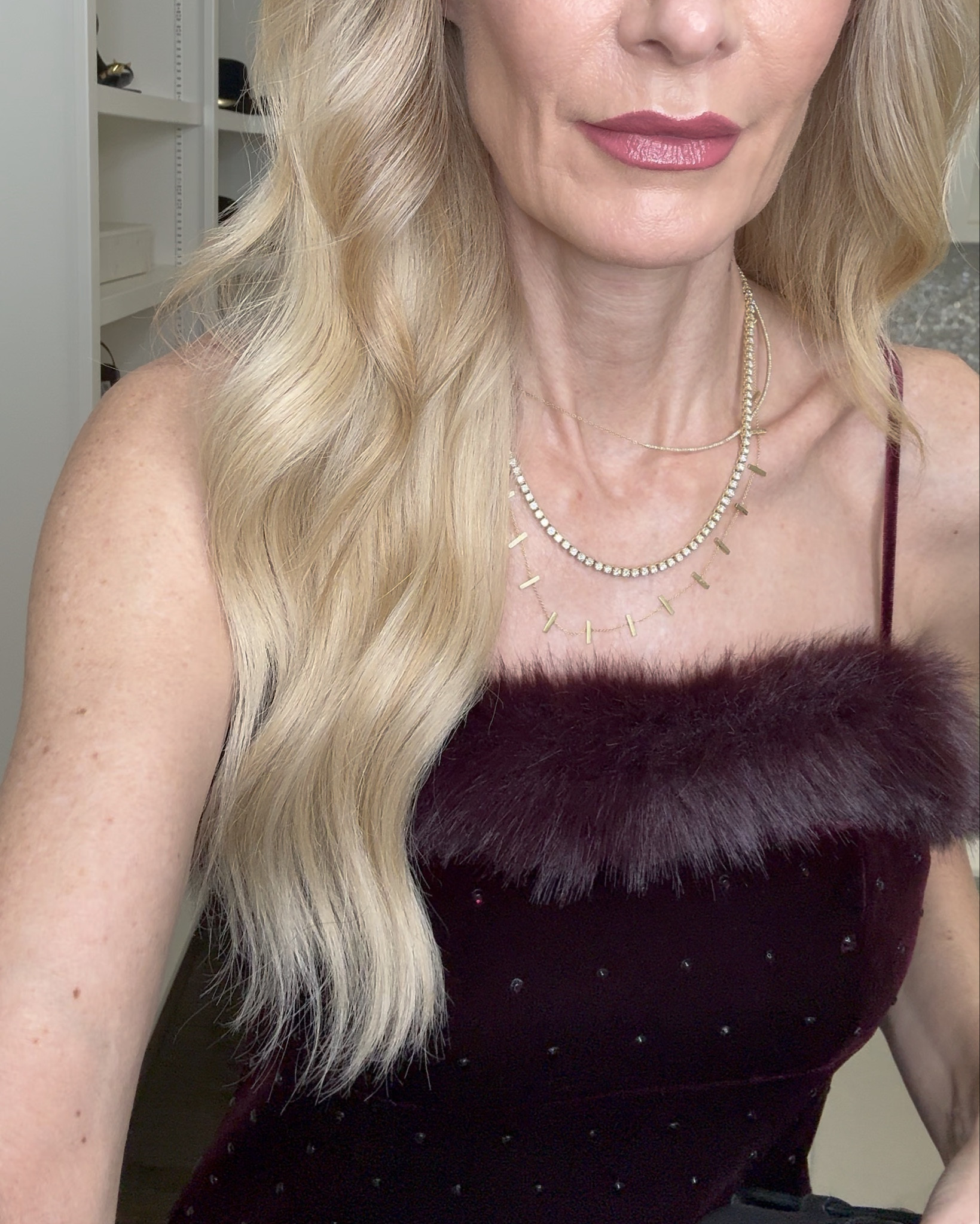 This burgundy velvet dress from Zara is gorgeous! I love the color and the fit is perfect! It runs tts, I’m wearing an XS. 

#LTKOver40 #LTKHoliday #LTKootd