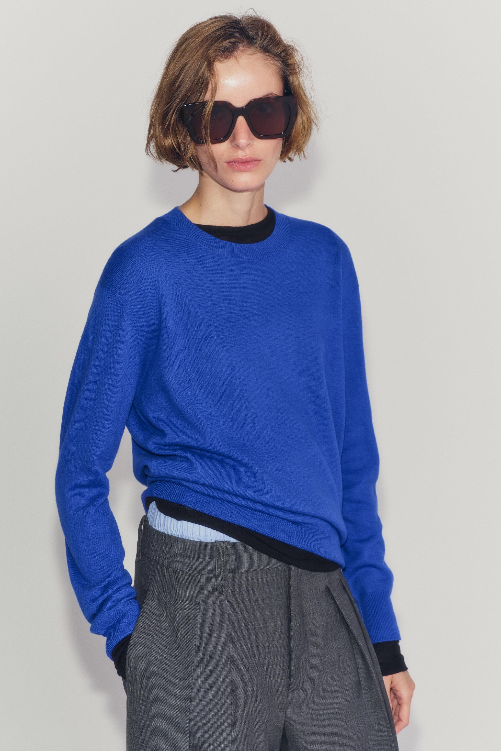 EXTRA SOFT 100% WOOL JUMPER | Zara UK