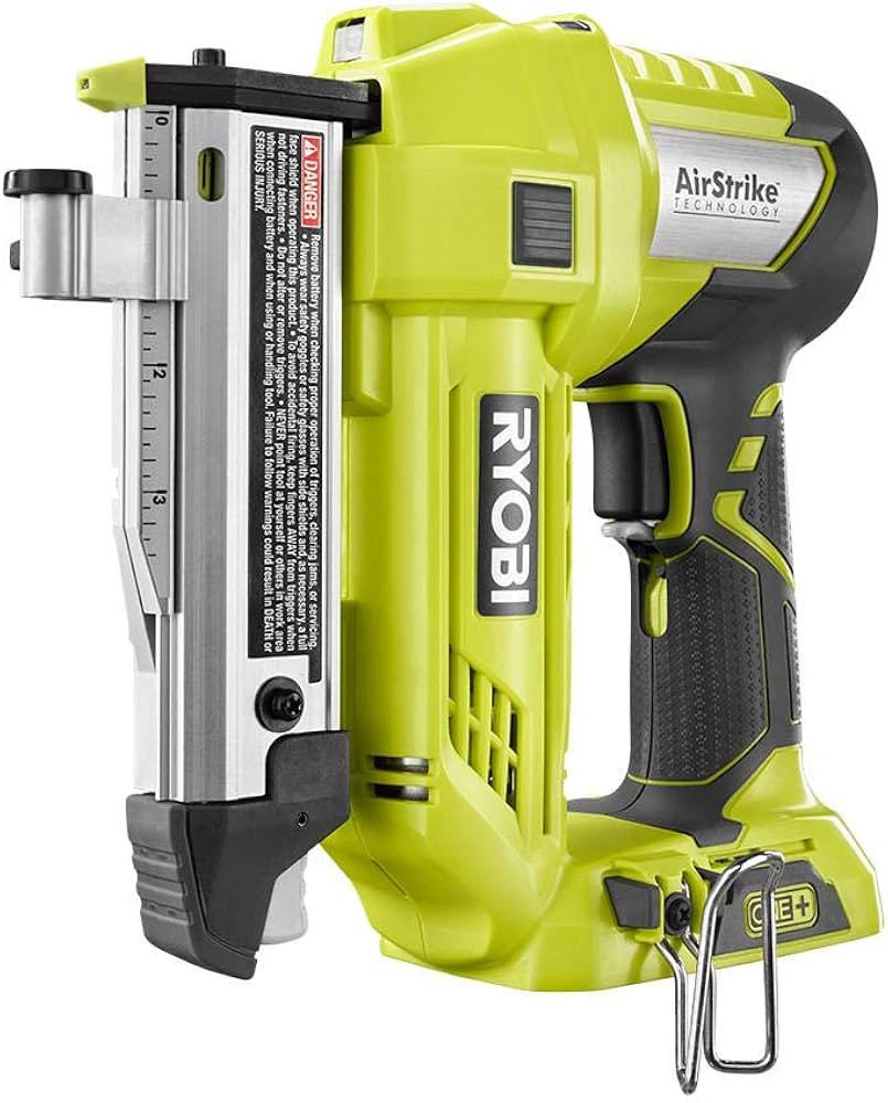 Ryobi 18-Volt ONE+ Lithium-Ion Cordless AirStrike 23-Gauge 1-3/8 inch Headless Pin Nailer (Tool O... | Amazon (US)