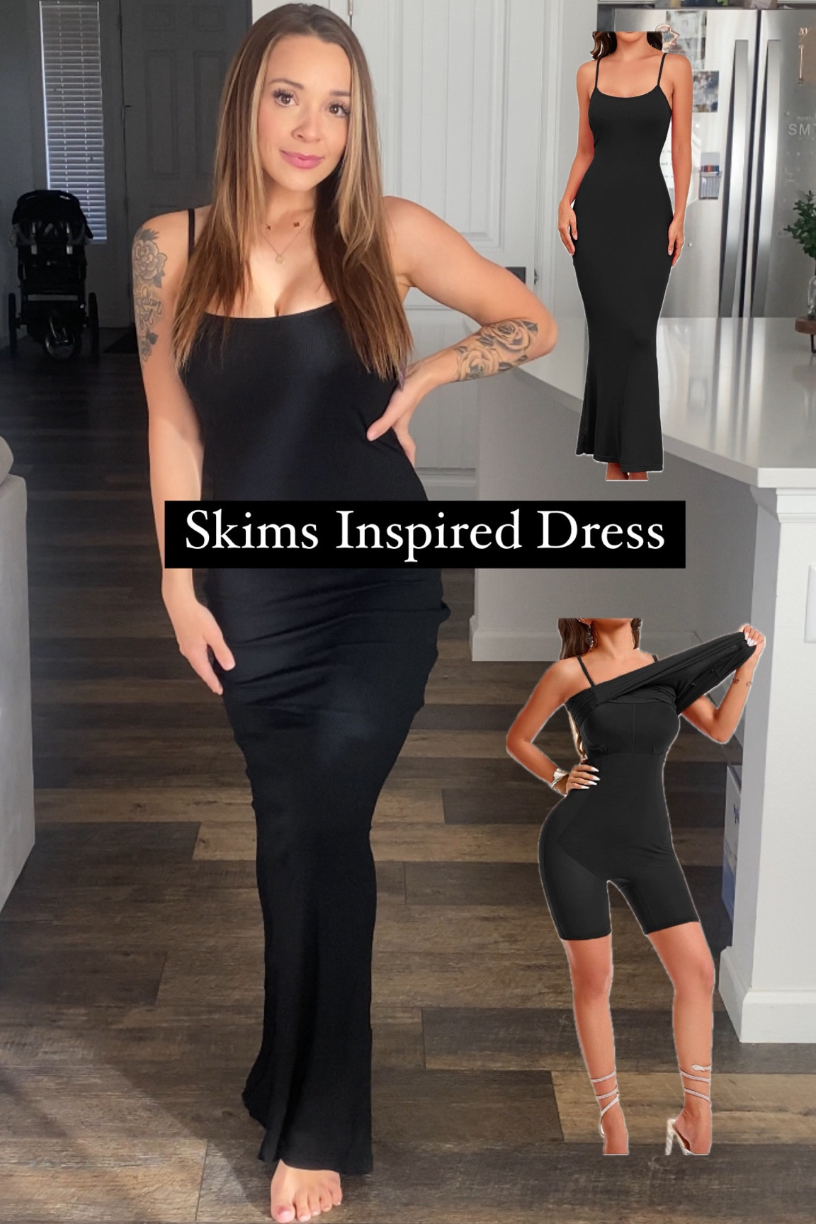 Body Shaping Maxi Dress inspired by skims 

#skims #bodycondress #shapeweardress #blackdress #dress #bodycon

#LTKfindsunder50 #LTKfindsunder100 #LTKstyletip