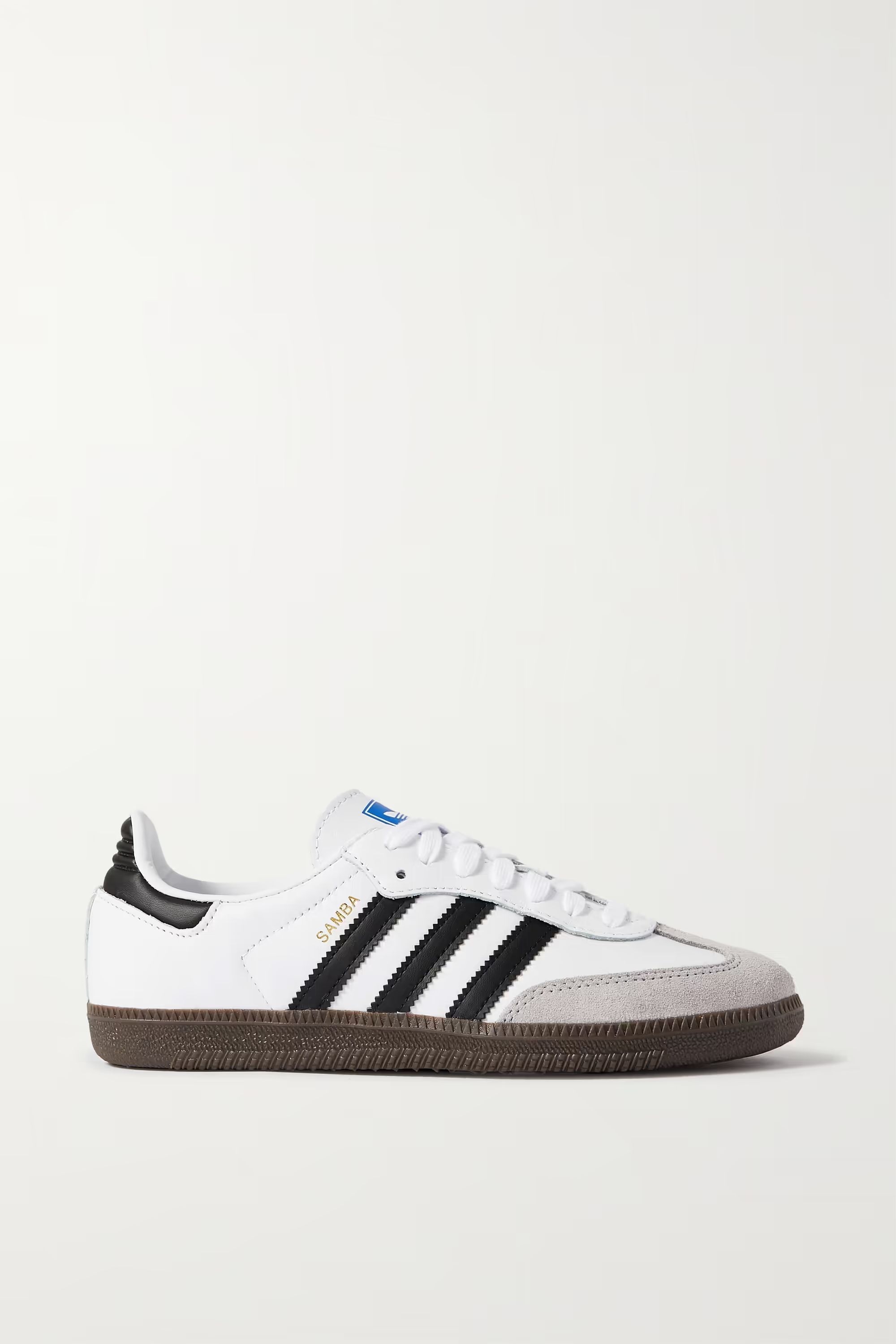 Samba OG leather and suede sneakers | NET-A-PORTER (US)