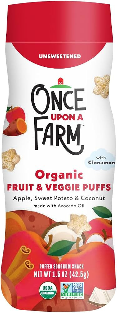 Apple, Sweet Potato & Coconut Fruit & Veggie Puffs | Amazon (US)