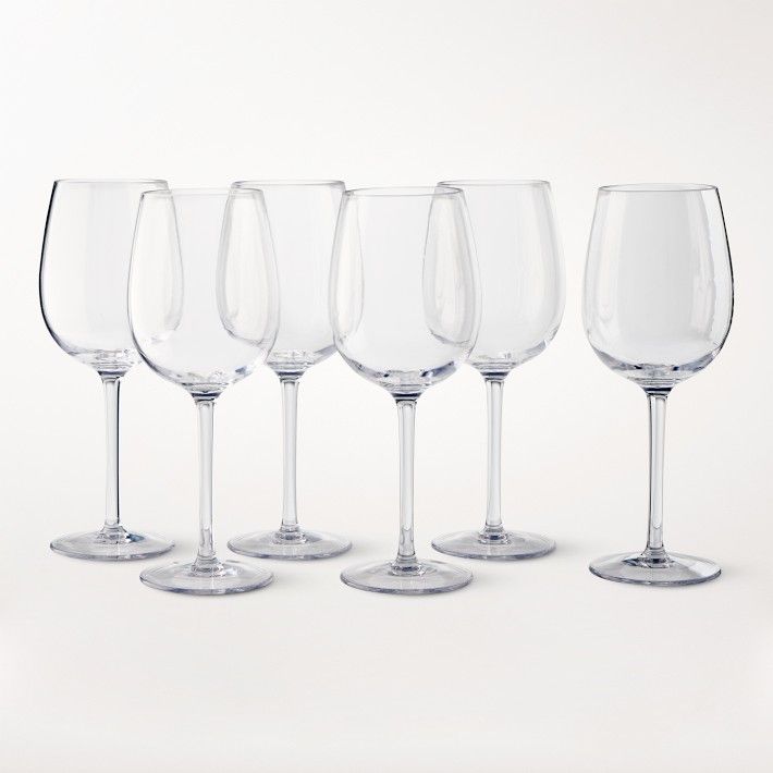 DuraClear® Tritan™ Outdoor Spritz Glasses, Set of 6 | Williams-Sonoma