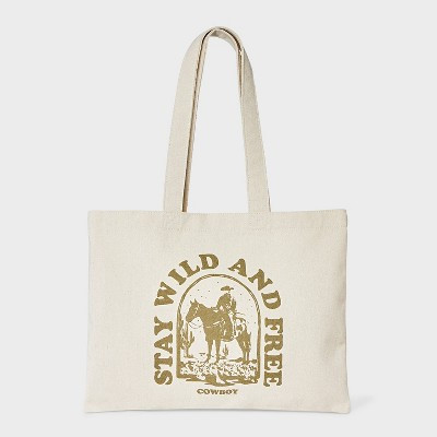 Magazine Tote Handbag - Universal Thread™ Cream | Target