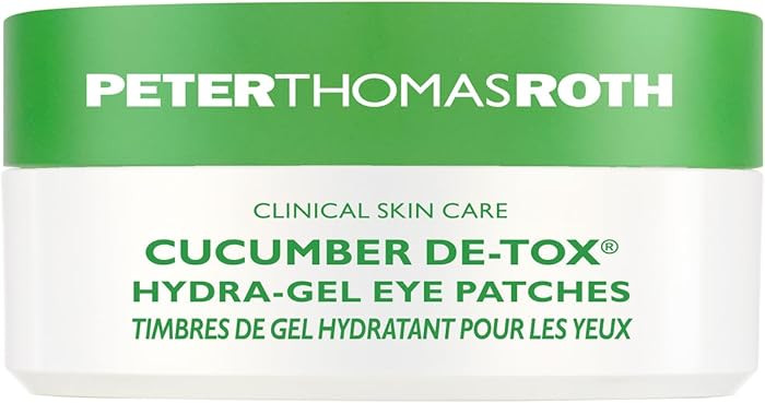 Peter Thomas Roth | Cucumber De-Tox® Hydra-Gel Eye Patches | Cucumber Extract Eye Mask Patches f... | Amazon (US)