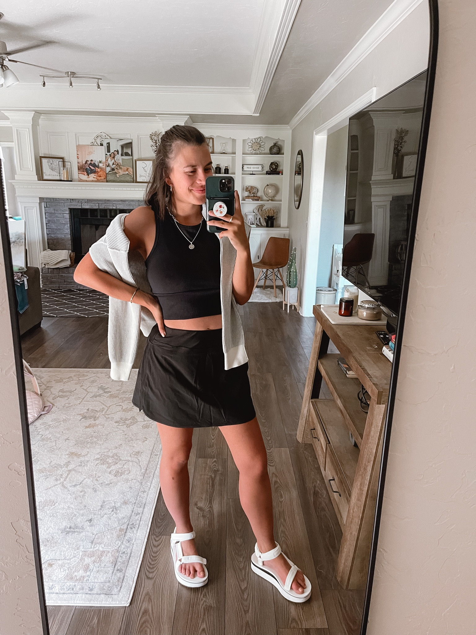 This $13 skirt is such great quality and perfect for golf / tennis or just a casual athleisure staple. Runs a little big through the waist but can’t be beat for the price. Love it with a sweater over your shoulder to elevate it  

#LTKFind #LTKSeasonal #LTKfitness