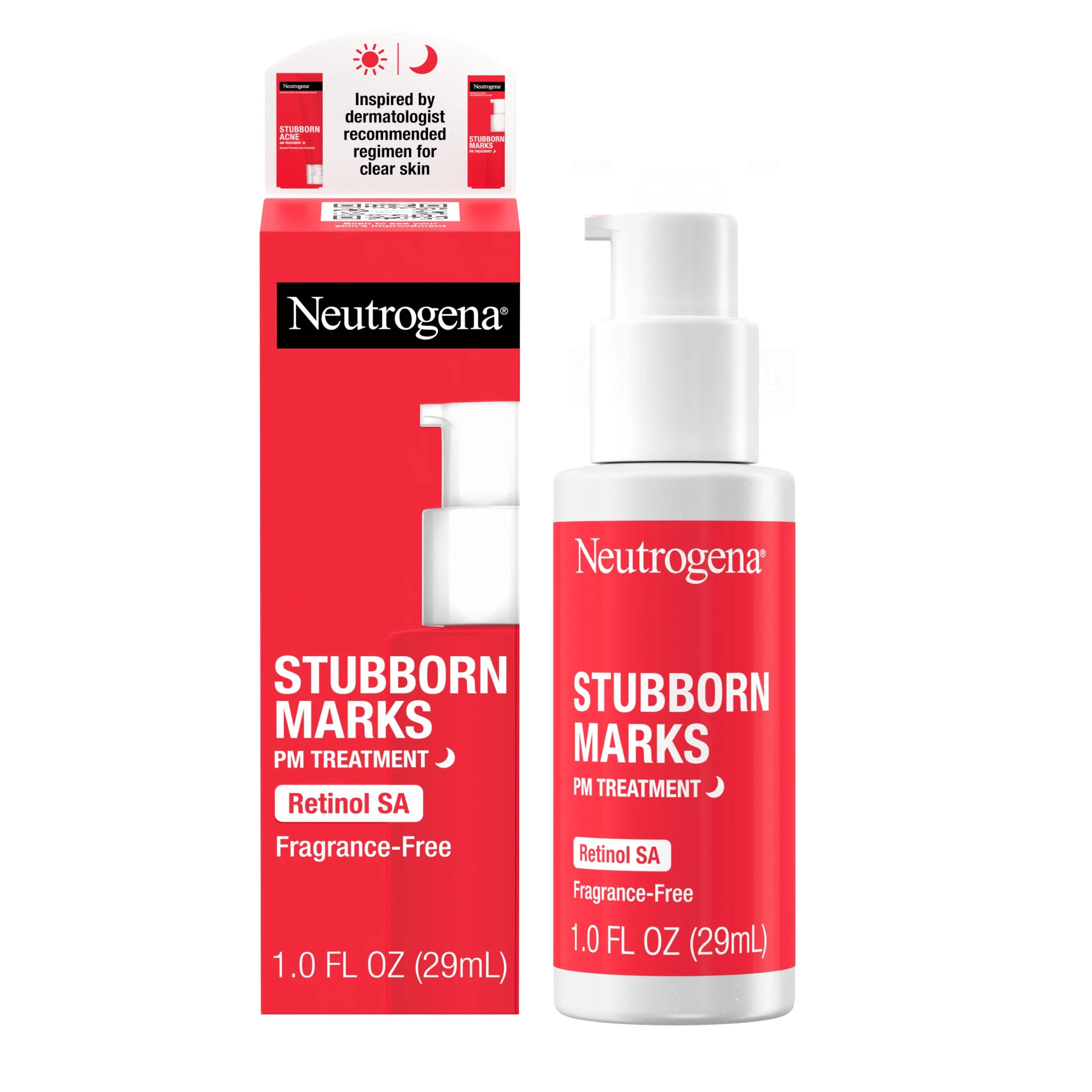Neutrogena Stubborn Marks PM Treatment with Retinol SA, 1 fl. oz | Walmart (US)