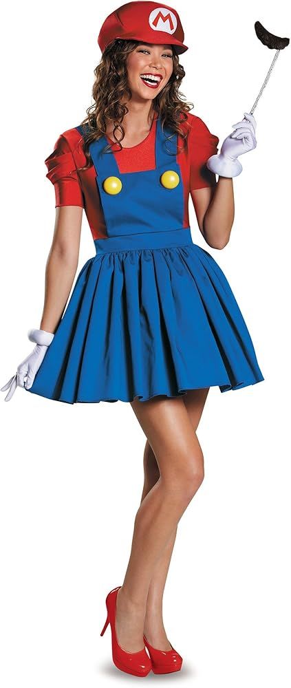 Womens Mario Skirt Costume | Amazon (US)