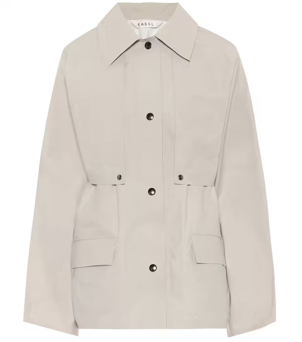 Cape coated cotton jacket | Mytheresa (US/CA)