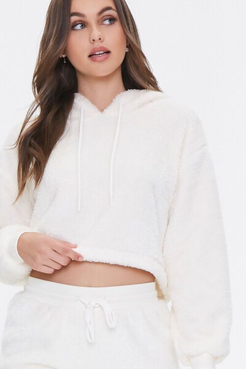 Plush Drawstring Hoodie | Forever 21 (US)