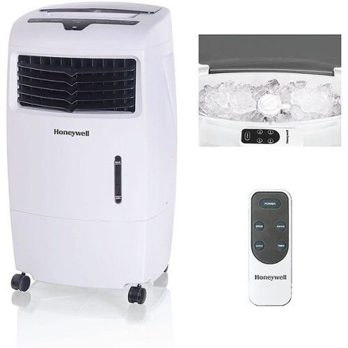 Honeywell - Portable Indoor Evaporative Air Cooler - White | Best Buy U.S.