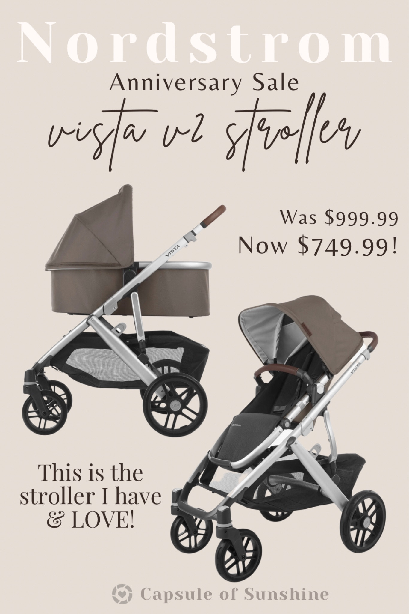 Vista hotsell stroller sale