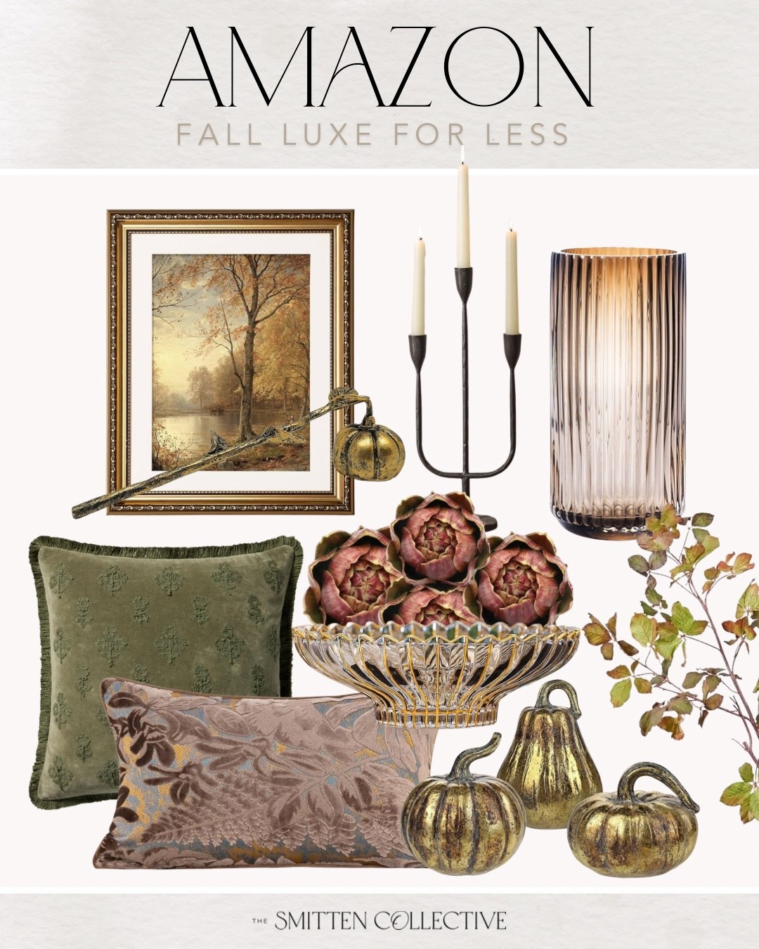 Elevated autumn vibes 🍂✨ Bring a touch of luxe to your home with these Amazon finds! Elegant textures, moody tones, and timeless accents that feel high-end without the price tag! 

Amazon, Amazon home, Amazon fall decor, luxe for less, luxe home decor, luxe style, living room decor, throw pillows 

#LTKStyleTip #LTKSeasonal #LTKHome