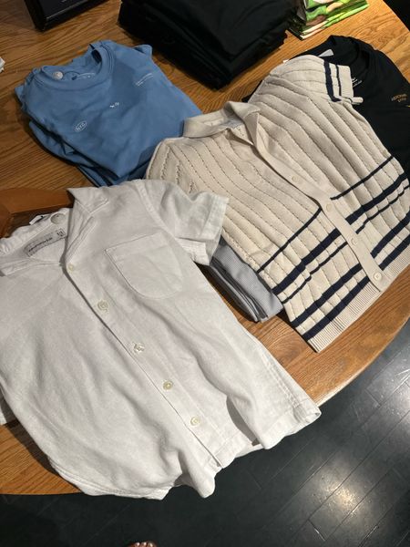 @abercrombie has a bogo 50% sale right now! So I got my toddler son a couple of resort style button down shirts, perfect for our summer travels ☀️ bought him the size 5/6

#LTKSaleAlert #LTKFindsUnder50 #LTKKids