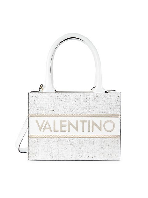 Marie Logo-Adorned Textured-Leather Satchel | Saks Fifth Avenue OFF 5TH