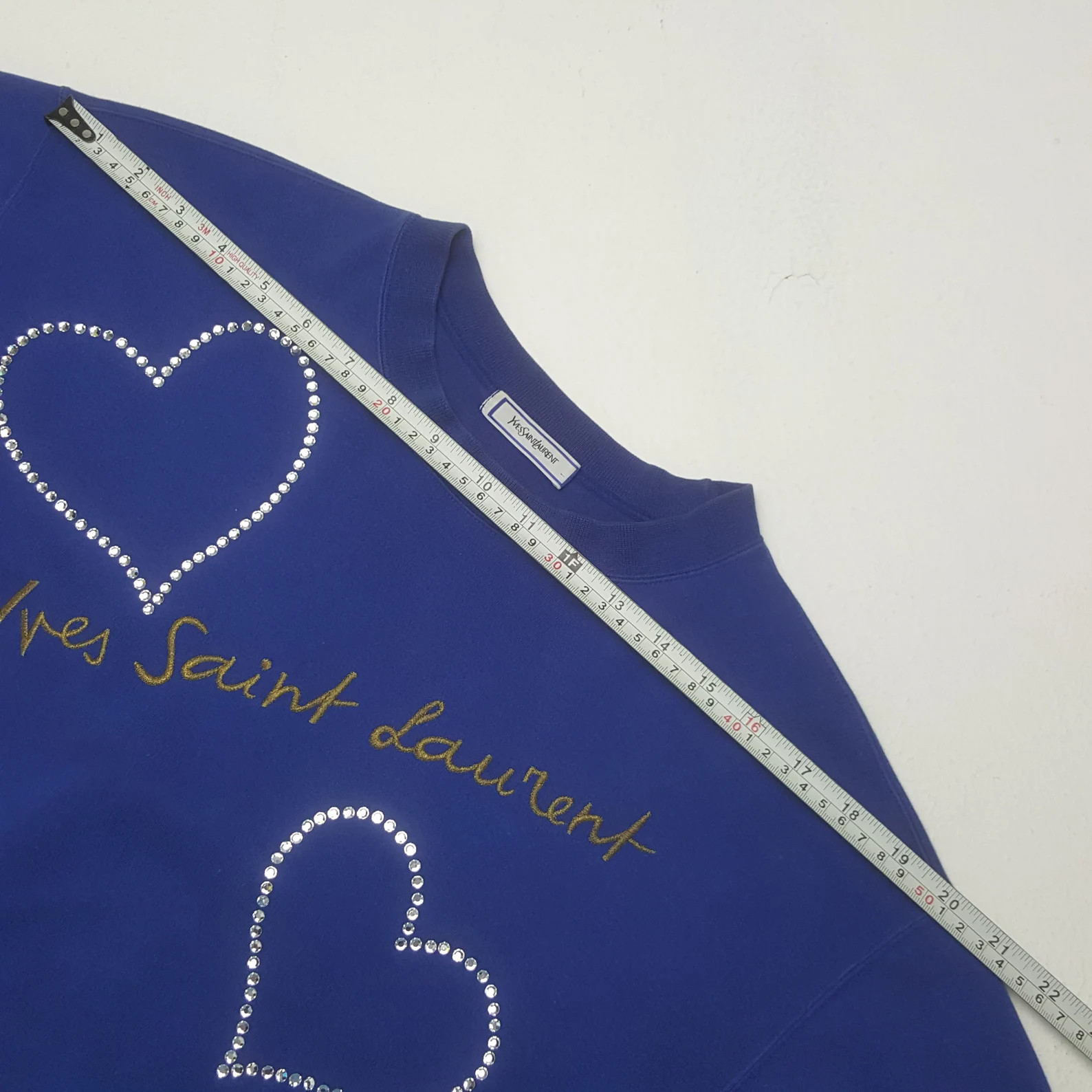 Vintage Yves Saint Laurent Sweatshirt - Etsy | Etsy (US)