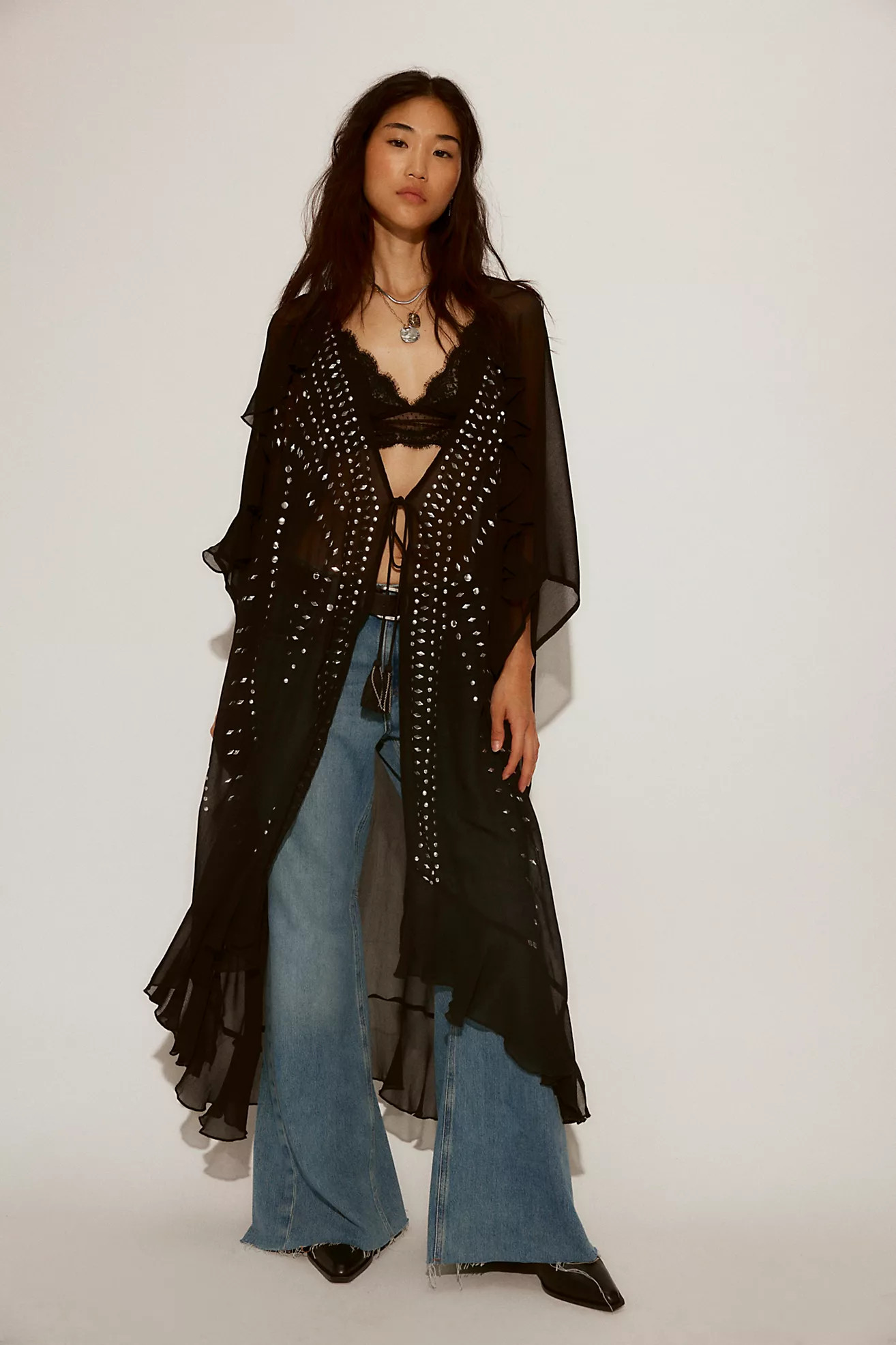 So Billie Studded Duster | Free People (Global - UK&FR Excluded)